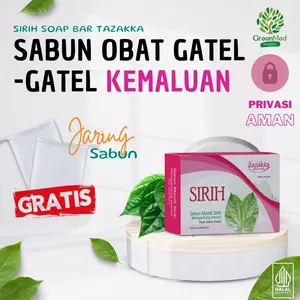 Obat Gatel2 Di Area Kemaluan Wanita Sabun Ekstrak Daun Sirih Herbal Tazakka - 90 Gram Perawatan Kewanitaan Selangkangan Gatal femininewash Soap Mandi Tubuh Hygiene Keputihan Care Mengencangkan