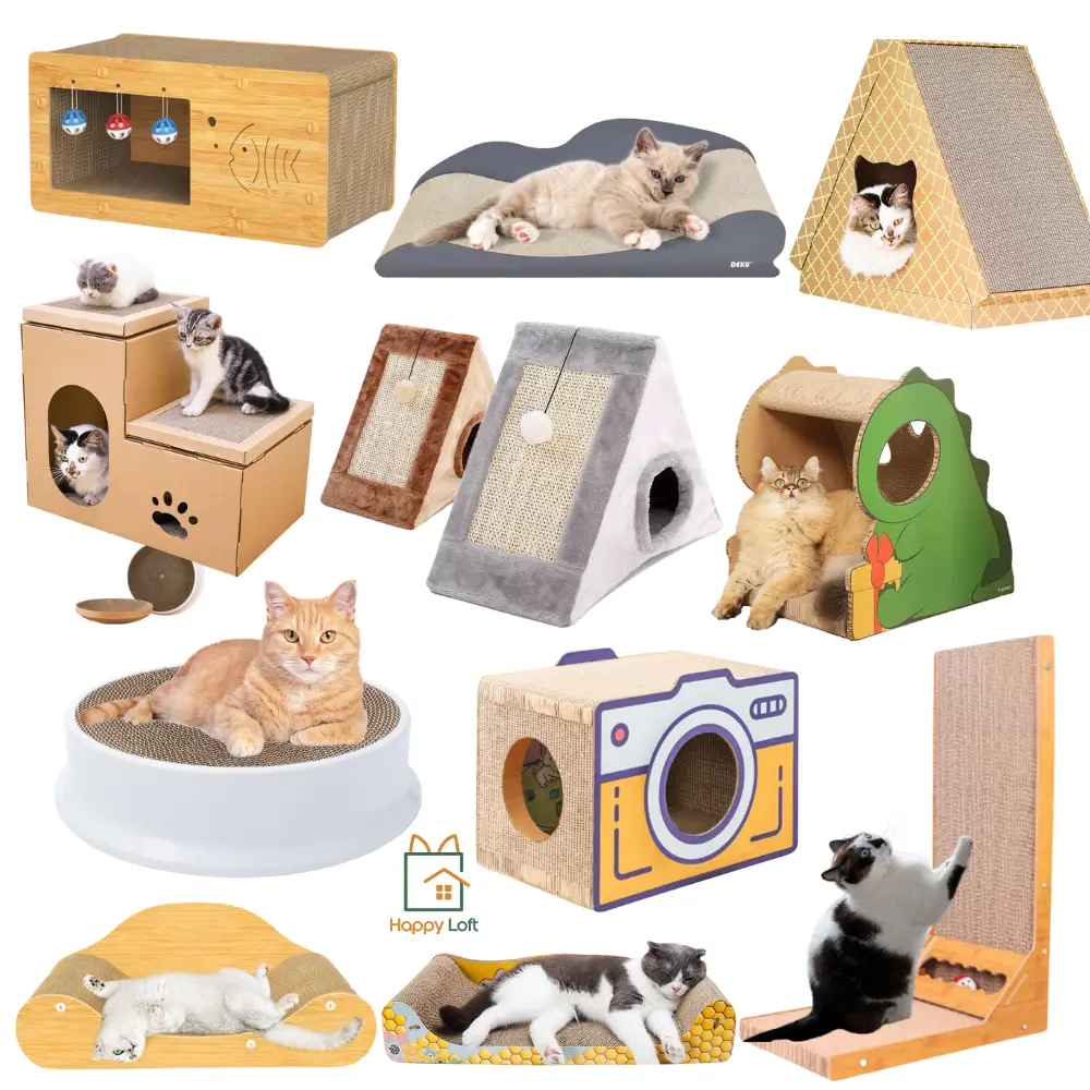 Cat scratcher scratching boards toys corrugated boards / Cat Cupboard Scratchers