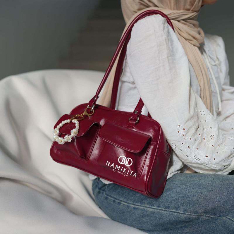 (Kamiyastuff) Keiko Shoulder Bag - Free Box Tas Bahu Wanita 4