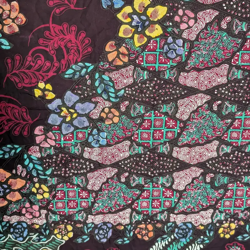 PROMO BAYAR DI TEMPAT Sarung dewasa batik cap kombinasi tulis katun primisima super premium grade AA motif belukar 1