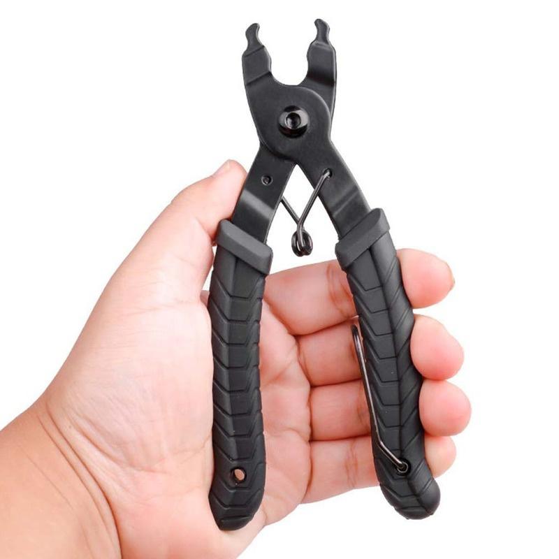 Professional Bike Bicycle Chain Quick Link Open Close Tool Master Link Pliers Bike Chain Magic Button Clamp Removal Tools Pliers 6