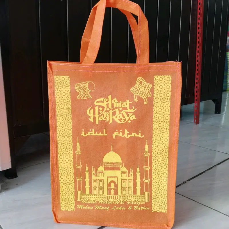 [12PCS]HANDBAG LEBARAN BISA DIGUNAKAN UNTUK HAJATAN,TAMU UNDANGAN DLL. UKURAN 25*30*10. 0
