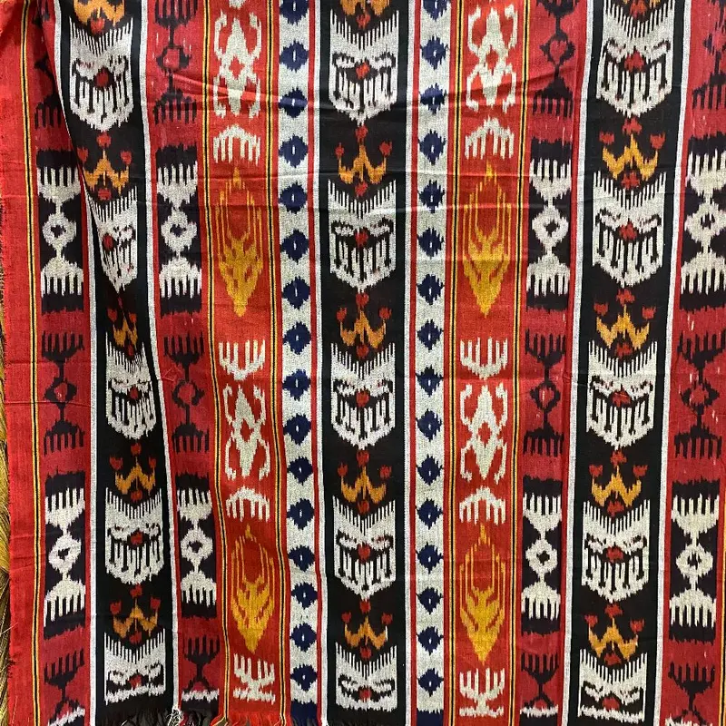 Kain Blanket Tenun Motif Kalimantan 0