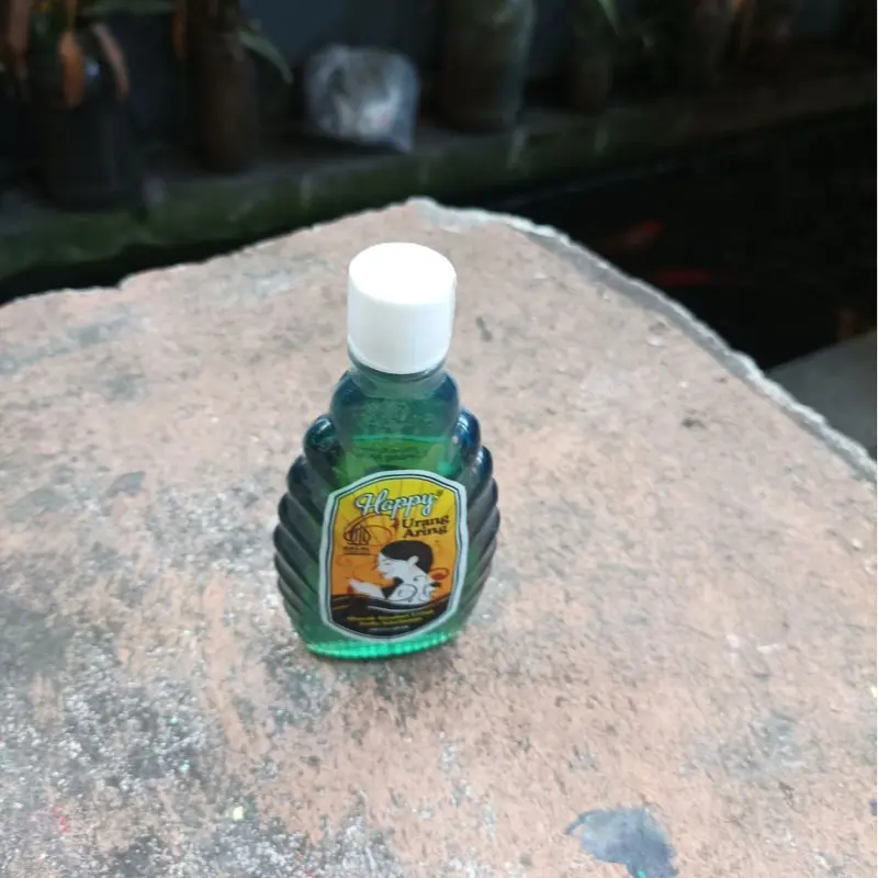 Minyak Rambut Urang Aring | Happy Urang Aring 55ml Penyubur Rambut Rontok Botak Tipis 3