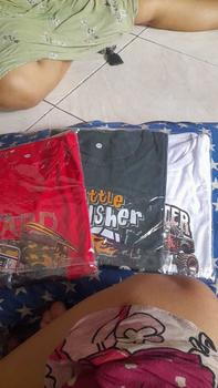 Product Review of Paket 4pcs Kaos Anak Laki laki Motif Mobil Pakaian Fashion from V**a ** 1