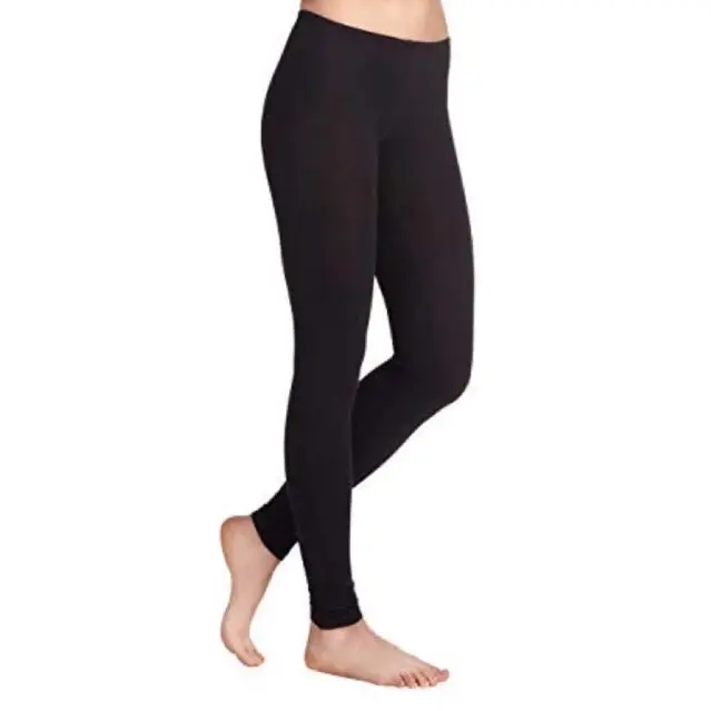 ￼Celana Legging Mengkilap Polos Bahan Lycra Tebal Berkualitas Hijab Friendly Wanita 2