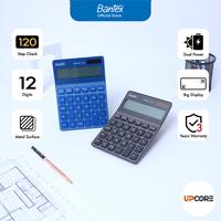 Gambar Bantex Kalkulator 12 Digit Bahan Metal Dual Power Tampilan Besar Garansi 3 Tahun BD4226 - Blue dari Bantex Indonesia Kab. Bogor 1 Tokopedia