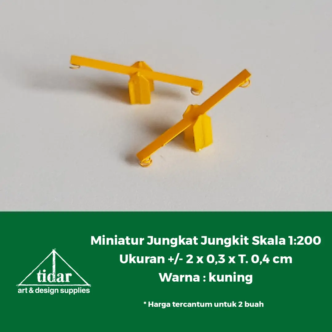 MH - Miniatur Jungkat Jungkit Skala 1:200 - Maket Playground -Taman Bermain Anak