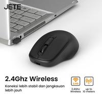 Gambar Mouse Wireless Bluetooth Rechargeable JETE MS205 Tanpa Kabel 1600Dpi Ergonomic , Mouse Kantor Komputer Laptop Windows For Macbook and Tab - Mouse MS205 dari Doran Gadget Store Kota Bandung 3 Tokopedia