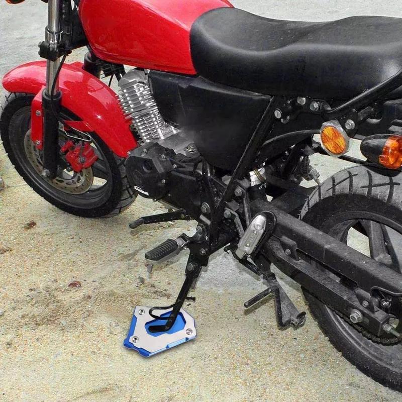 CNC Motorcycle Kickstand Side Stand Enlarge Extension For R1200 GS R1200GS R1250GS ADV LC K51 Spare parts motorcycle parts 3