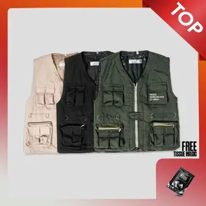 Rompi Cargo Multifungsi Tactical Casual Outdoor Vest Motor  Prodigo Propos All Varian