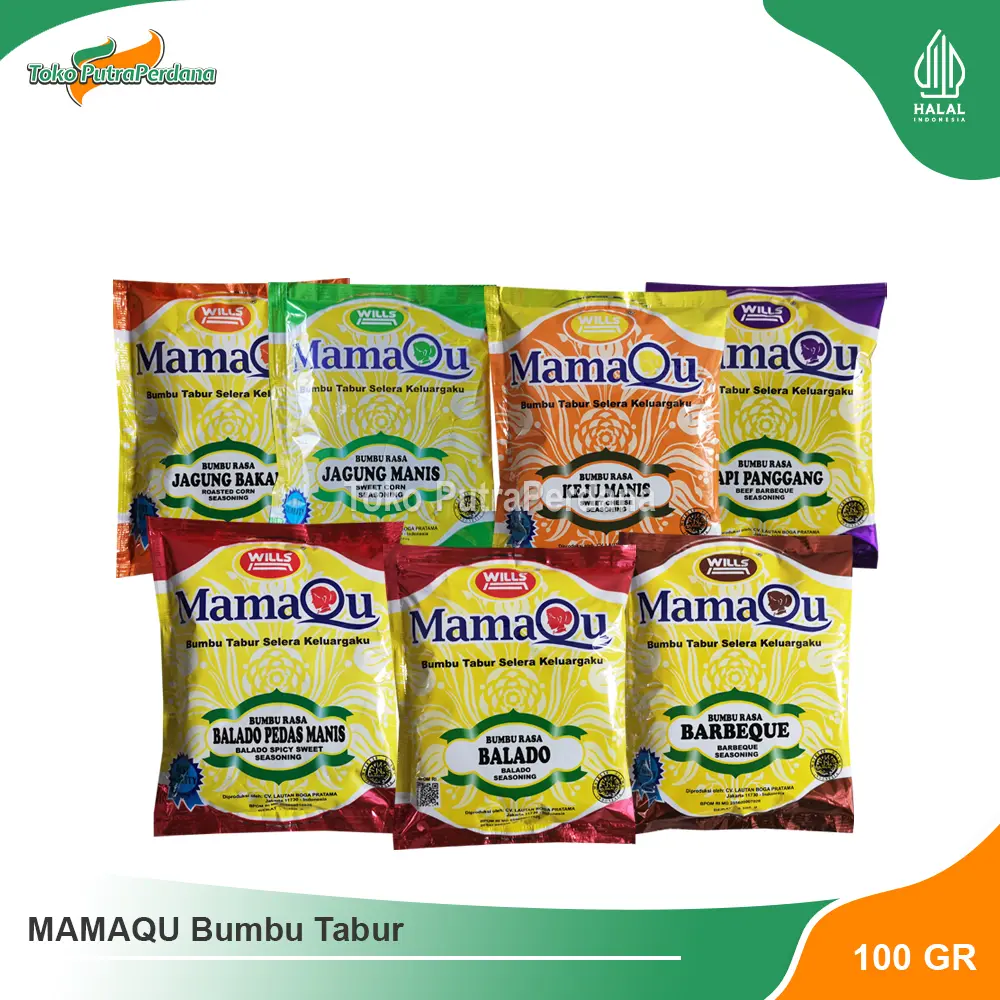 MAMAQU Bumbu Tabur 100gr (All Varian)