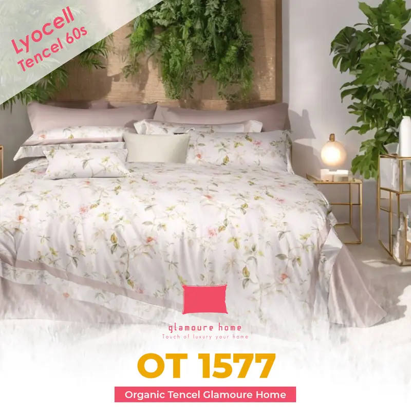 [KOLEKSI 2025] Bedcover set (Sprei Set + Bed Cover) Bahan Kain Sutera Organic Lyocell Bamboo Tencel Anti Bacteria sudah termasuk 2 Sarung Bantal 2 Sarung Guling Semua Ukuran (160x200, 180x200, 200x200) 3