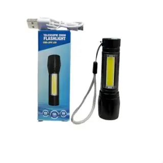 [VLN] [ VLN ] Senter Mini XPE COB Led Swat Police Light Recharge termurah 5