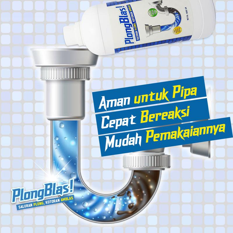PlongBlas! Anti Sumbat 1 KG untuk Saluran Mampet & WC Mampet 3