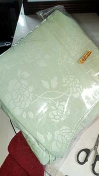Product Review of Ra Fashion - Mukena aqila Dewasa Embos crinkle Airflow Syar'i Penutup Dagu Motif Bunga Mewah Cantik Nyaman Panjang Atasan Traveling Beli Lokal from S** M**s 0