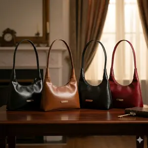 VALERIE SHOULDERBAG - Totebag  Kuliah & Kerja Wanita Kekinian Bahan Sintetis Desain Elegan Cocok untuk Sehari-hari Tas Selempang