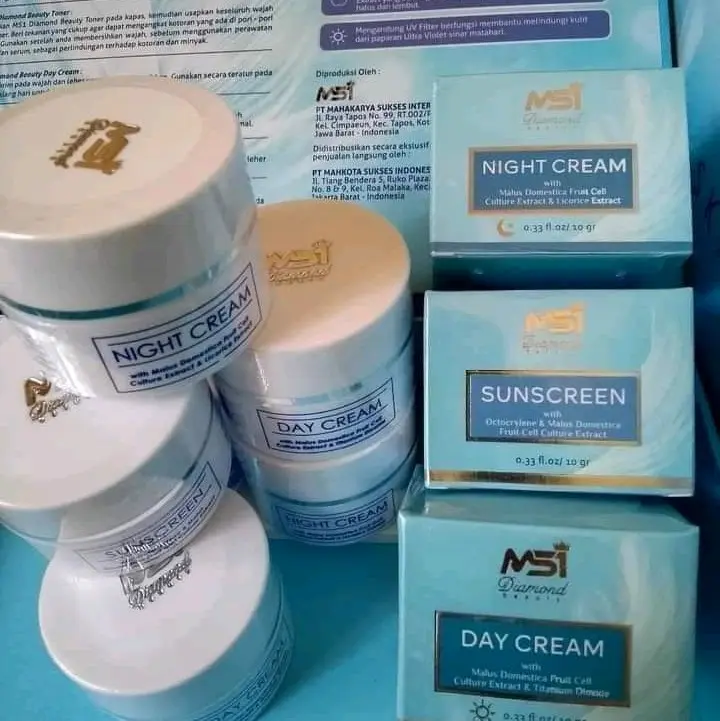 Crem Muka Suncreen dan Night Crem untuk Harian Pelembab 5