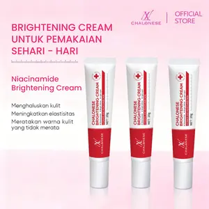 |COD| CHALONESE Cream Niacinamide Brightening Cream Pemutih Wajah Cream Flek Hitam Membandel Penghilang Flek Hitam 20g Whitening Freckle Cream