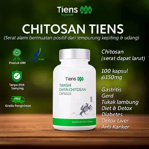 Kapsul Chitin Chitosan Aslam Gerd Anxiety untuk Mengatasi Luka Lambung dan Menetralkan Keasaman Lambung