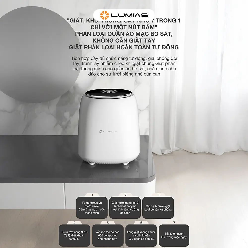 Máy Giặt Đồ Cá Nhân Mini Lumias WS268 Đa Năng 3 Trong 1 Giặt Vắt Sấy Tiện Lợi | BigBuy360 - bigbuy360.vn Máy Giặt Đồ Cá Nhân Mini Lumias WS268 Đa Năng 3 Trong 1 Giặt Vắt Sấy Tiện Lợi | BigBuy360 - bigbuy360.vn