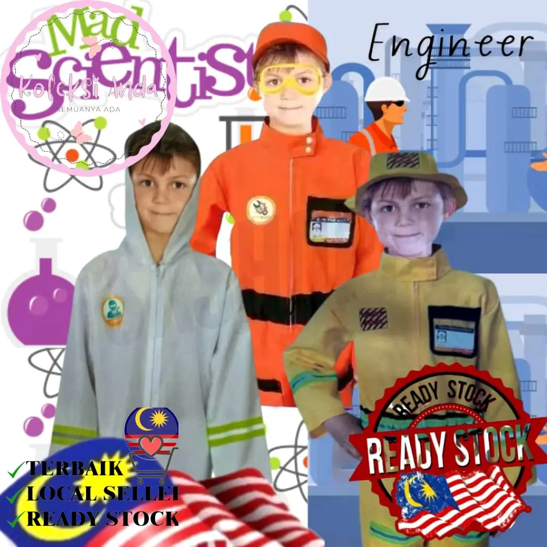 Costumes Party's Scientist & Engineers For Kids