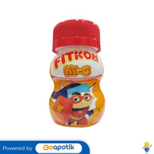 Gambar FITKOM HI-C RASA JERUK 21 TABLET BOTOL dari Apotek Abadi Jaya by GoApotik Kota Medan Tokopedia