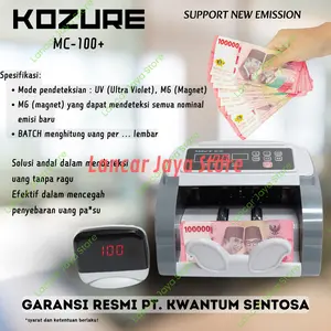Mesin Penghitung Uang Kozure MC-101+ Mesin Pendeteksi Uang Kozure Money Counter Kozure MC101+ Fitur Terbaru