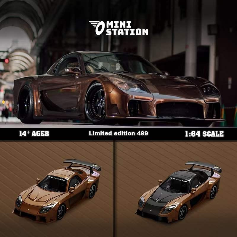 MINI STATION MODEL 1/64 MAZDA RX7 VEILSIDE - TikTok Shop Malaysia