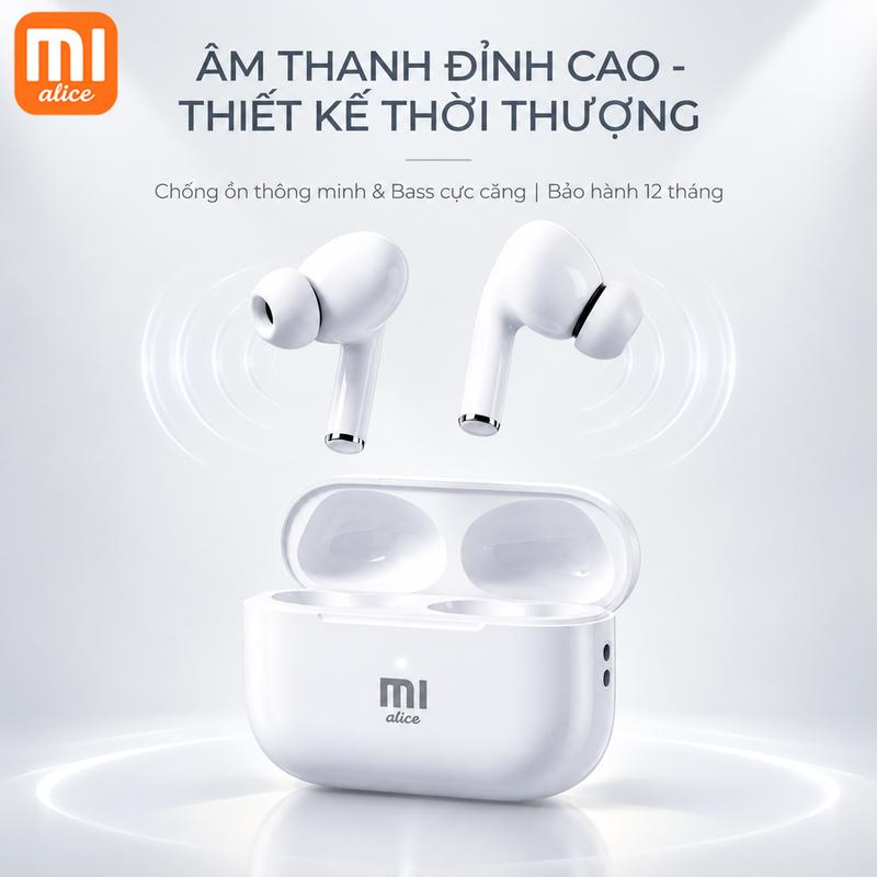 MI XCTOPEST Tai nghe Bluetooth không dây, chống ồn chủ động, thời lượng pin cực dài, chế độ chơi game có độ trễ thấp, âm trầm mạnh mẽ, thoải mái khi đeo lâu, đạt chuẩn chống nước IPX6; tương thích với điện thoại iOS và android.