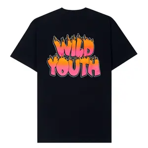 STARCROSS Kaos Pria - YOUTH FIRE - Black -Kasual-Tshirt