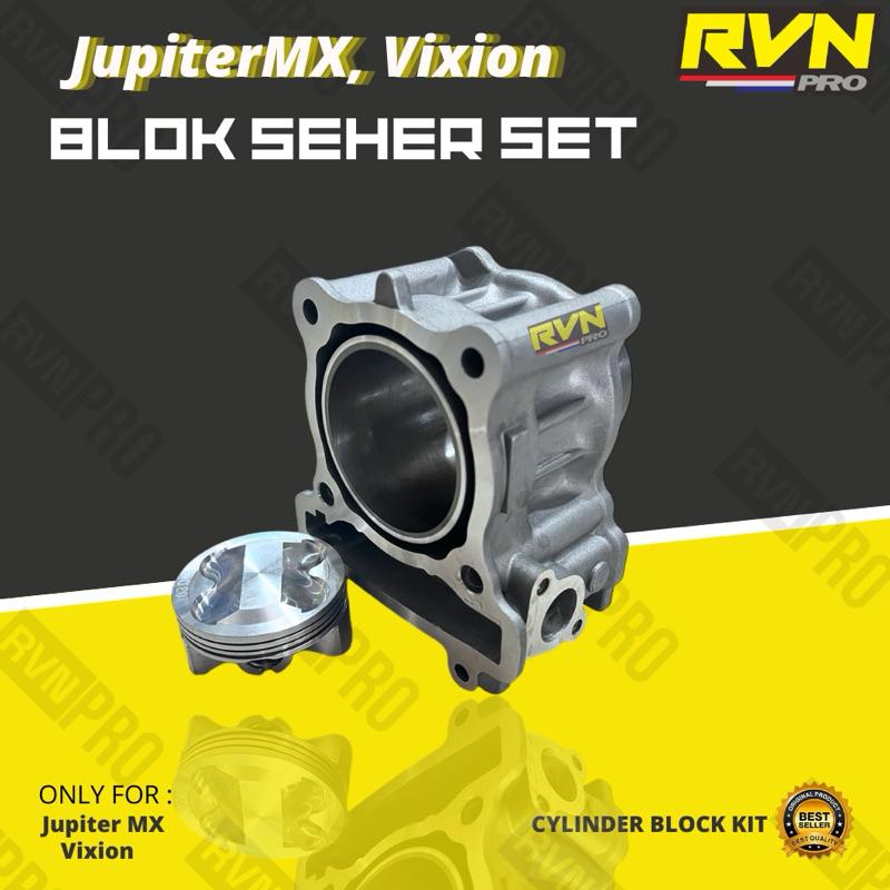 BLOK SEHER BORING BORE UP JUPITER MX VIXION VIXION 60 62 63 60MM 62MM 63MM BORE UP ORIGINAL RVN 1