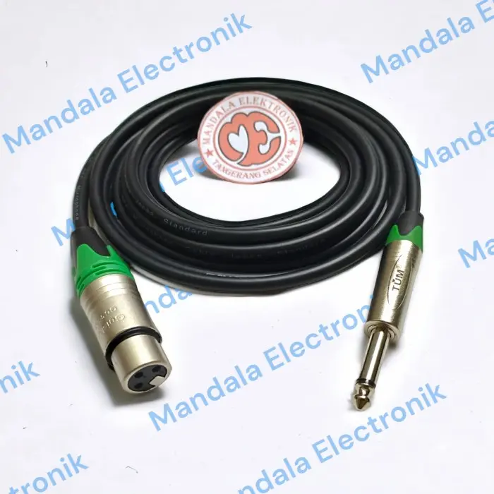 kabel mic 50cm jaxlr le to jaakai mono 6.5mm