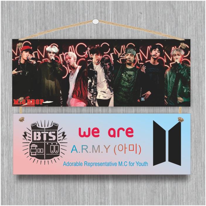 Fankit hiasan dinding BTS series 3