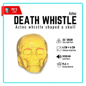 Aztec Death Whistle Peluit Jeritan Kematian