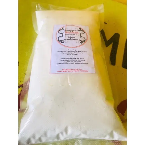 bibit Serbuk pemutih kulit wajah dan badan 1kg