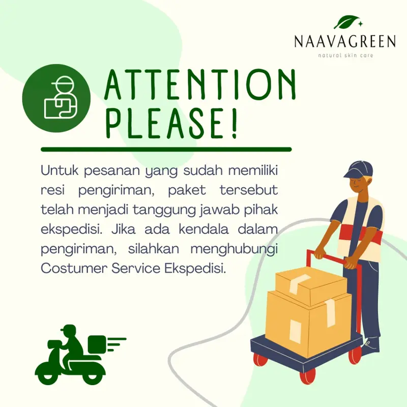 NAAVAGREEN KRIM PAGI ANTI KOMEDO - NAAVAGREEN KRIM PAGI JERAWAT RINGAN - BRUNTUSAN-KRIM PAGI JERAWAT RINGAN 2
