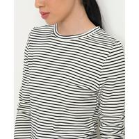 Gambar Geulis.id NORAH STRIPES LONG SLEEVE TEE / ATASAN WANITA (4 warna) - BLACK, S dari Geulis id Kota Administrasi Jakarta Utara 5 Tokopedia