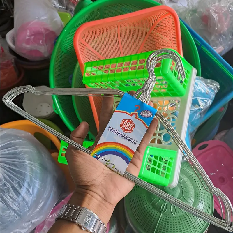 gantungan baju/hanger baju isi 10 pcs 2