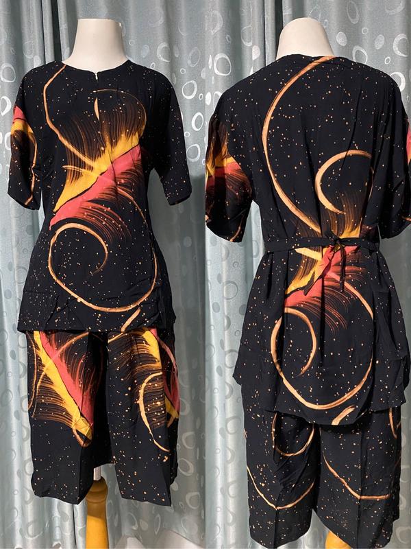 One Set Rayon Premium / Setelan Wanita Kekinian / Setelan Baju Tidur Lengan Pendek 1