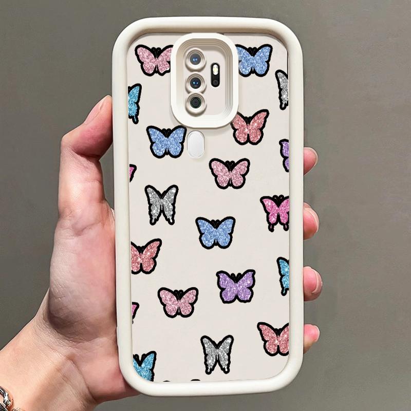 Casing Hp Untuk OPPO A5 2020 OPPO A9 2020 Case Casing Silikon Softcase Kasing HP Kesing pola kupu-kupu cantik Cesing 1