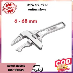 KUNCI INGGRIS MULTIFUNGSI 6 - 68 MM