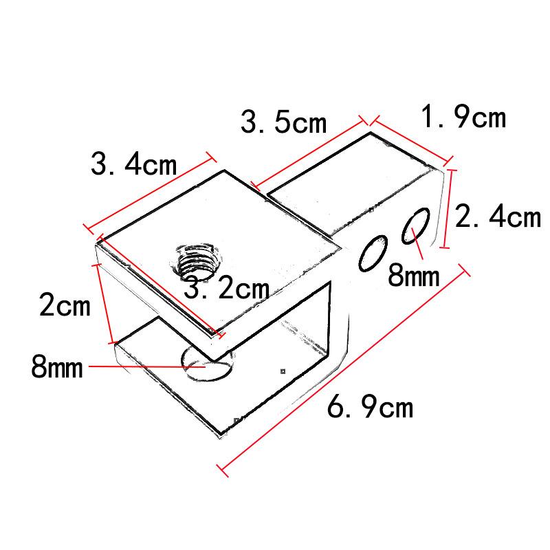 Product Introduction of Bộ điều hợp tăng chiều cao giảm xóc xe máy, phụ tùng móc, cho ATV, xe đạp bụi bẩn, xe tay ga, xe môtô, xe Buggy, Go Kart, bộ giảm xóc, mở rộng, CNC 9