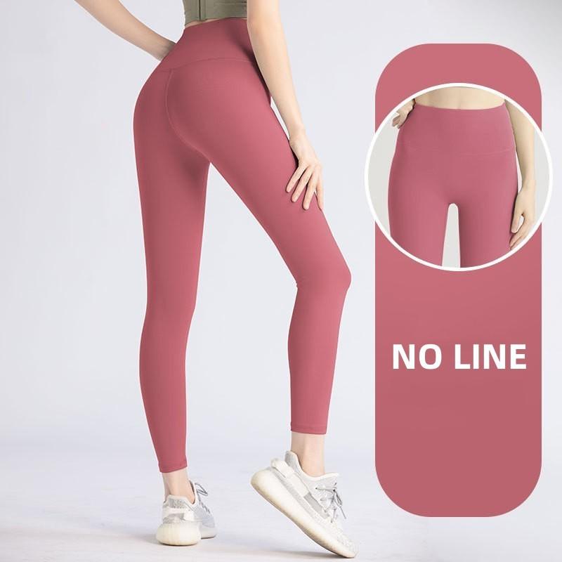 Quần Yoga Cho Nữ, Không Có Đường Xấu Hổ, Ôm Sát, Eo Cao, Kiểm Soát Bụng, Quần Legging Tập Cho Phòng Tập Thể Dục, Chạy Bộ, Đạp Xe 7