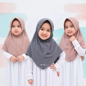 Jilbab Instan Bergo Anak RAFINA Usia 1-5 Tahun Jersey Hijab Anak Hamidah Jersey Premium Muslim Kerudung Sekolah