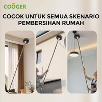 Gambar [COD] COOGER Kemoceng Plafon & Sapu Lantai Langit-langit Sawang-sawang Sarang Laba Gagang Panjang 2in1 - (2 Kepala) Sapu plafon 2M + Sapu lantai dari COOGER Indonesia Kab. Bekasi 3 Tokopedia