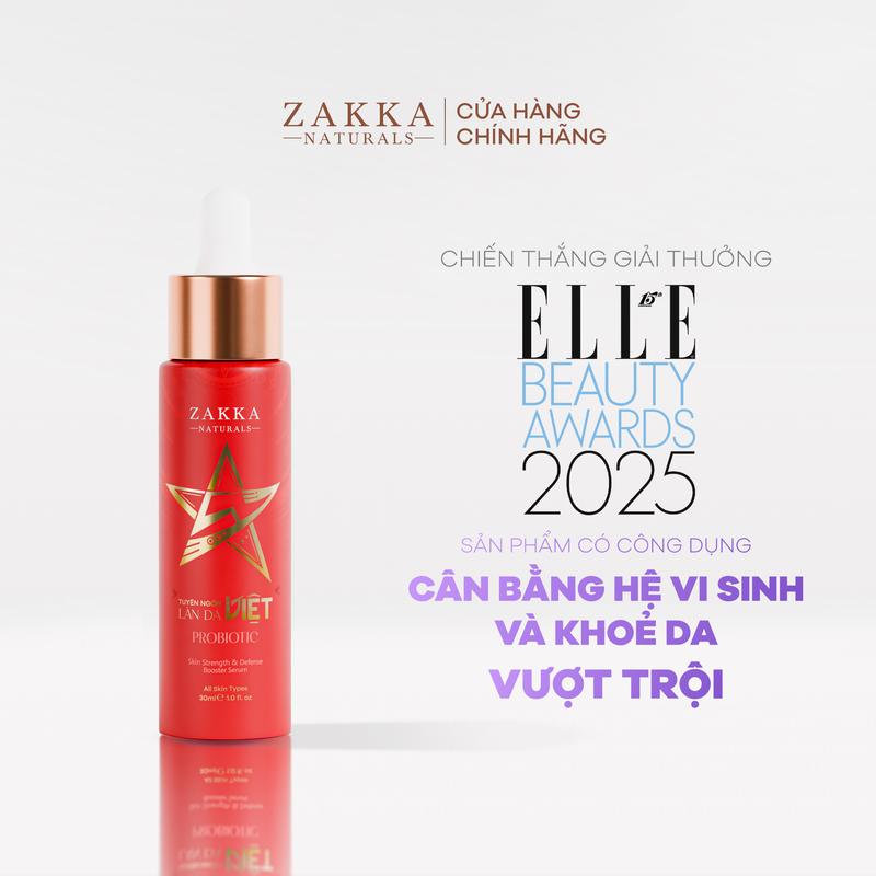 Tinh Chất Hỗ Trợ Lợi Khuẩn Giúp Khỏe Da Zakka Naturals Probiotic Skin Strength & Defense 30ml