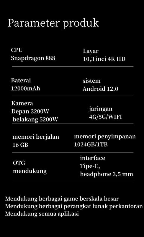 Product Introduction of Produk baru 2024 Han.Z MatePad H13 Pro Tablet 10,3 inci [16GB+1TB] pengalaman seperti PC profesional | Tampilan layar penuh warna OLED ultra-tipis l 120Hz | PC yang dapat Anda bawa saat bepergian Wifi 49