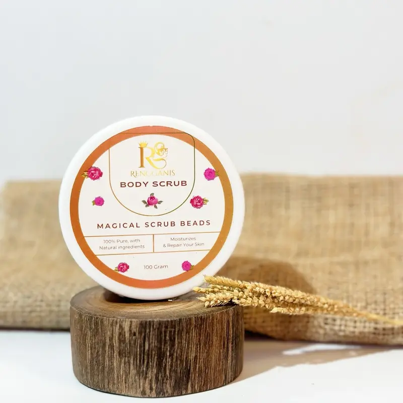 Body Booster Instans Scrub By Rengganis (Body Scrub Lulur Pemutih Badan) 3