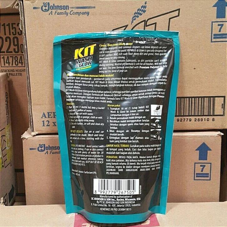 Product Introduction of SABUN CUCI MOBIL KIT WASH & GLOW / WASH GLOW PREMIUM POLYMER 400 ML 6